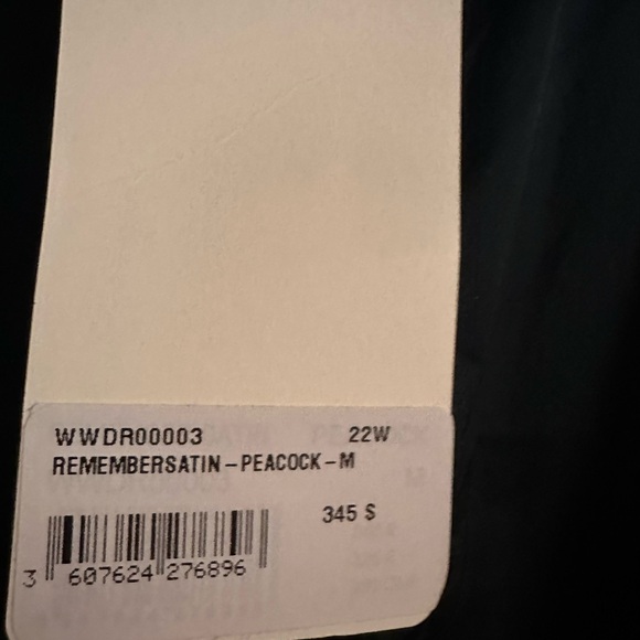 NWT Zadig & Voltaire Remember Satin V-Neck Mini Dress- Medium $345 - Picture 3 of 16